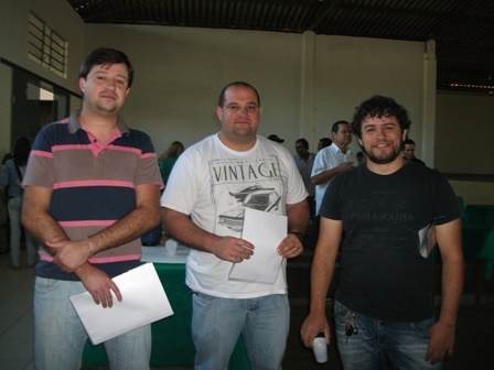 Da Secretaria de Meio Ambiente, Betinho, Paulo e Luiz Henrique